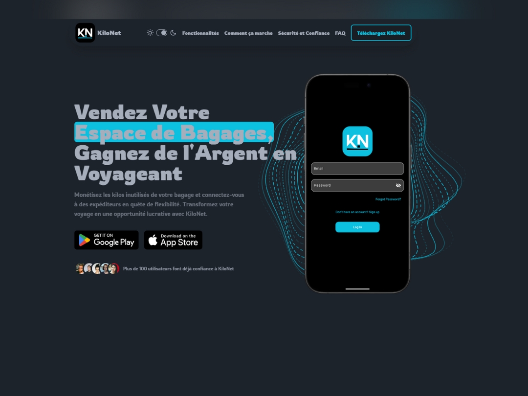 KiloNet Website Caliblock